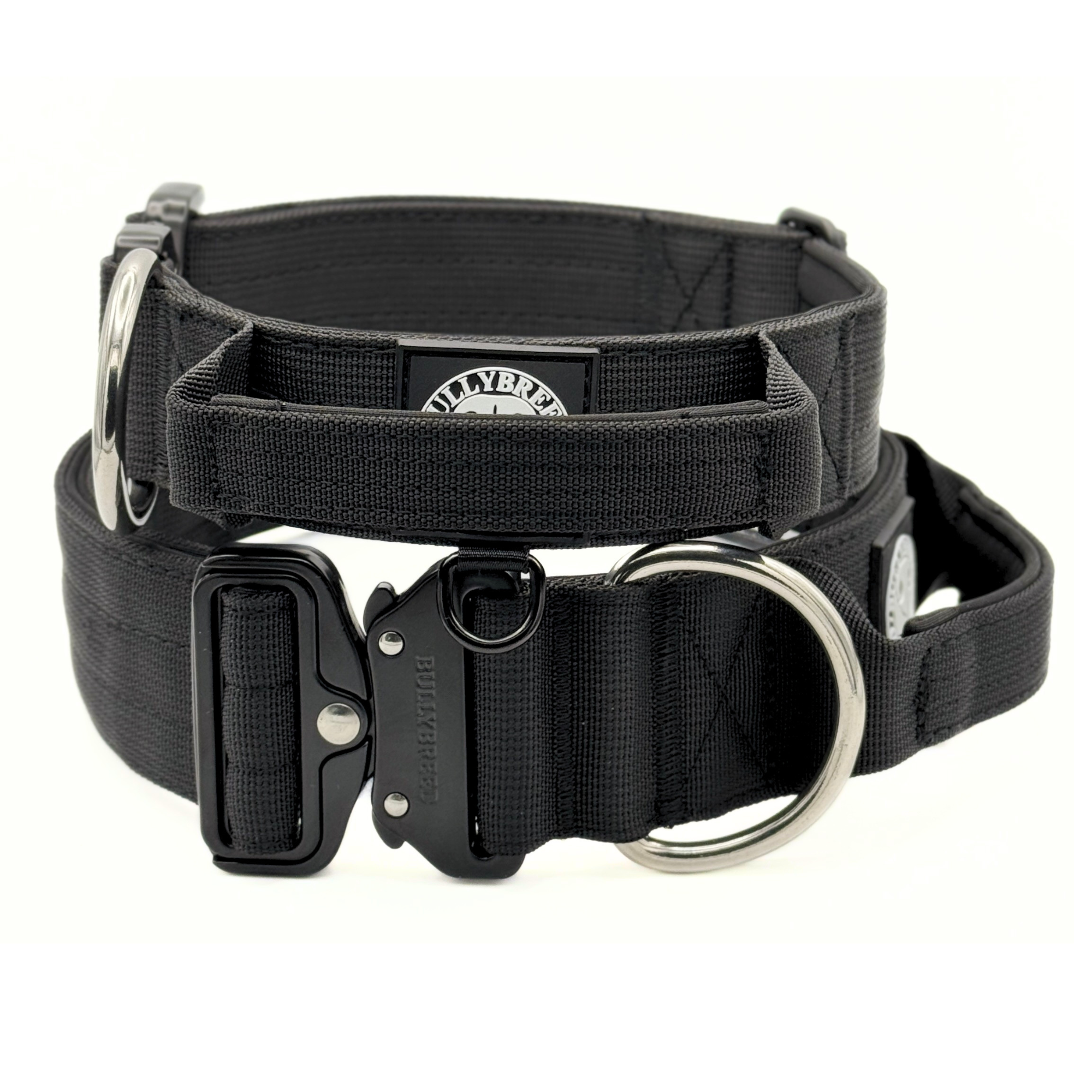 BULLYBREED Premium Dog Collar | New Logo & Accessory D-Ring