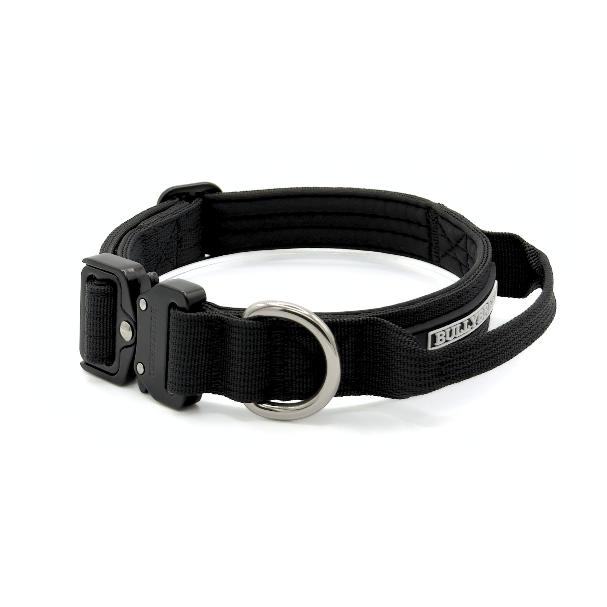 Small Dog Collar with Handle Width 1" | Adjustable Length 13.3-18.1 in