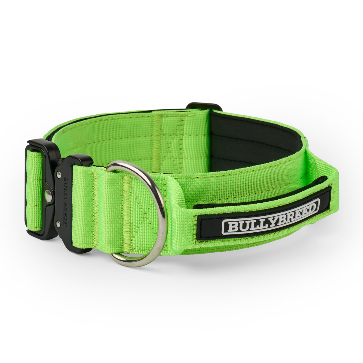 BULLYBREED Premium Collar & Leash | Now Available in Neon Green