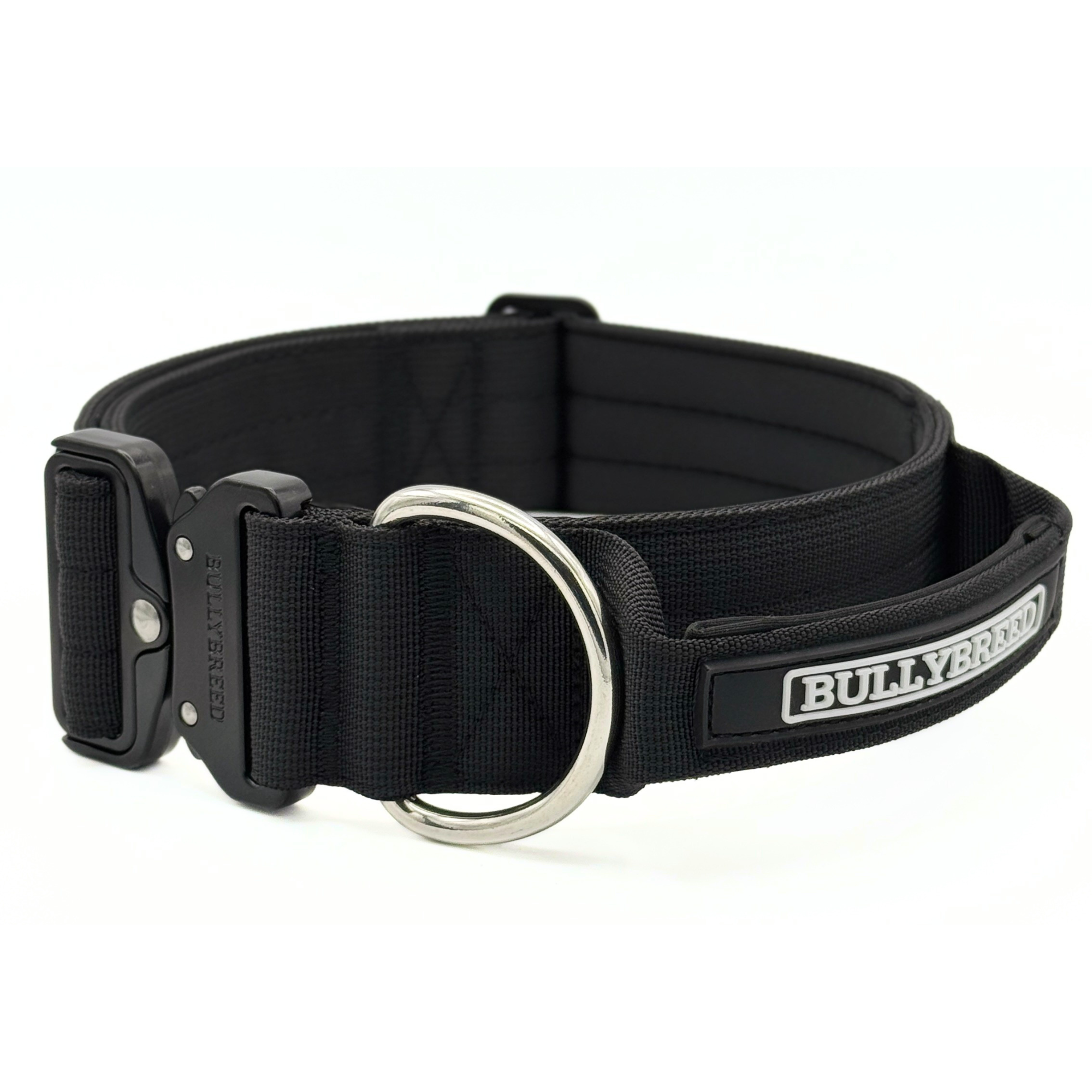 Heavy Duty Dog Collar with Handle | Large 2" (5 cm)