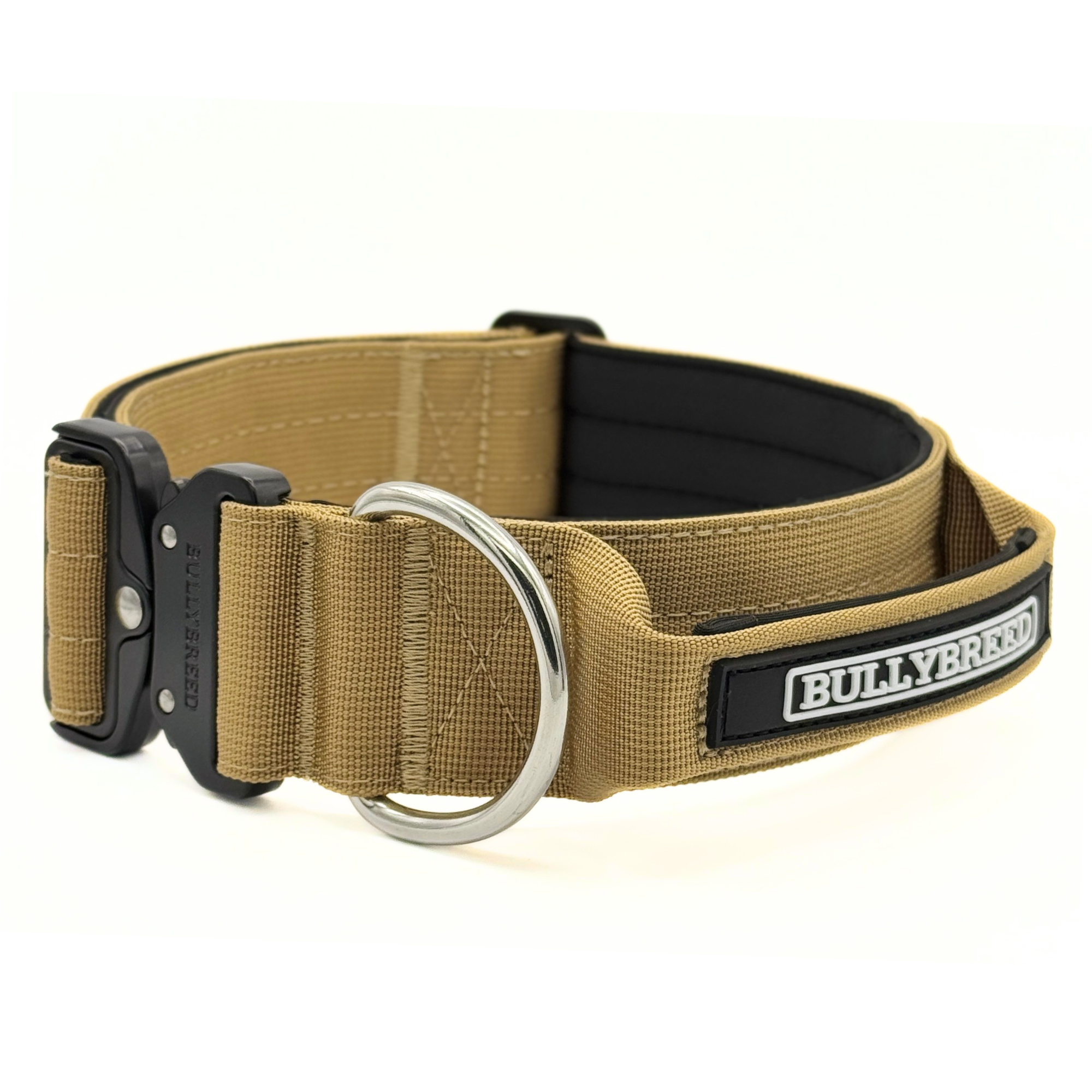 Heavy Duty Dog Collar with Handle | Large 2" (5 cm)