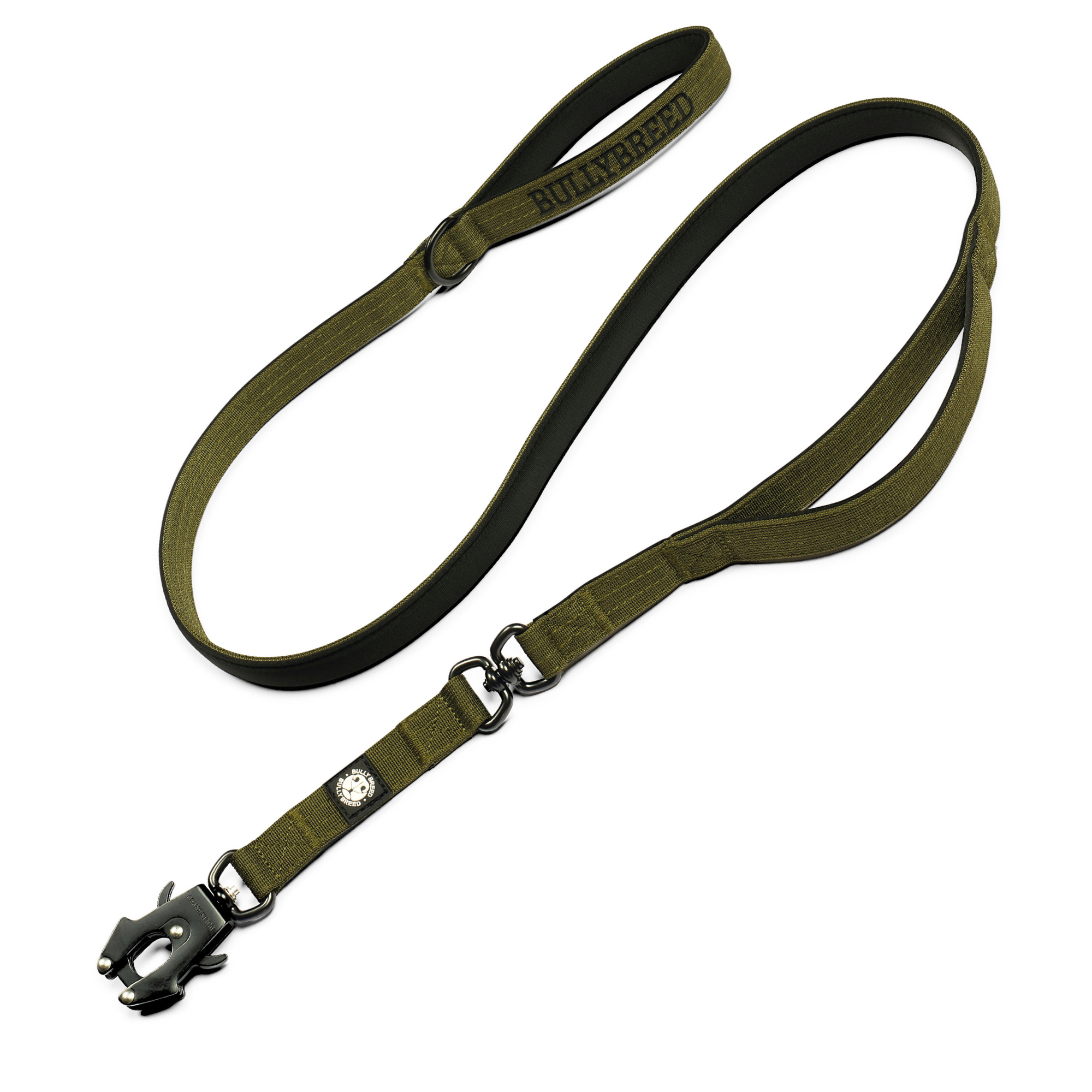heavy duty dog leash with dual handle