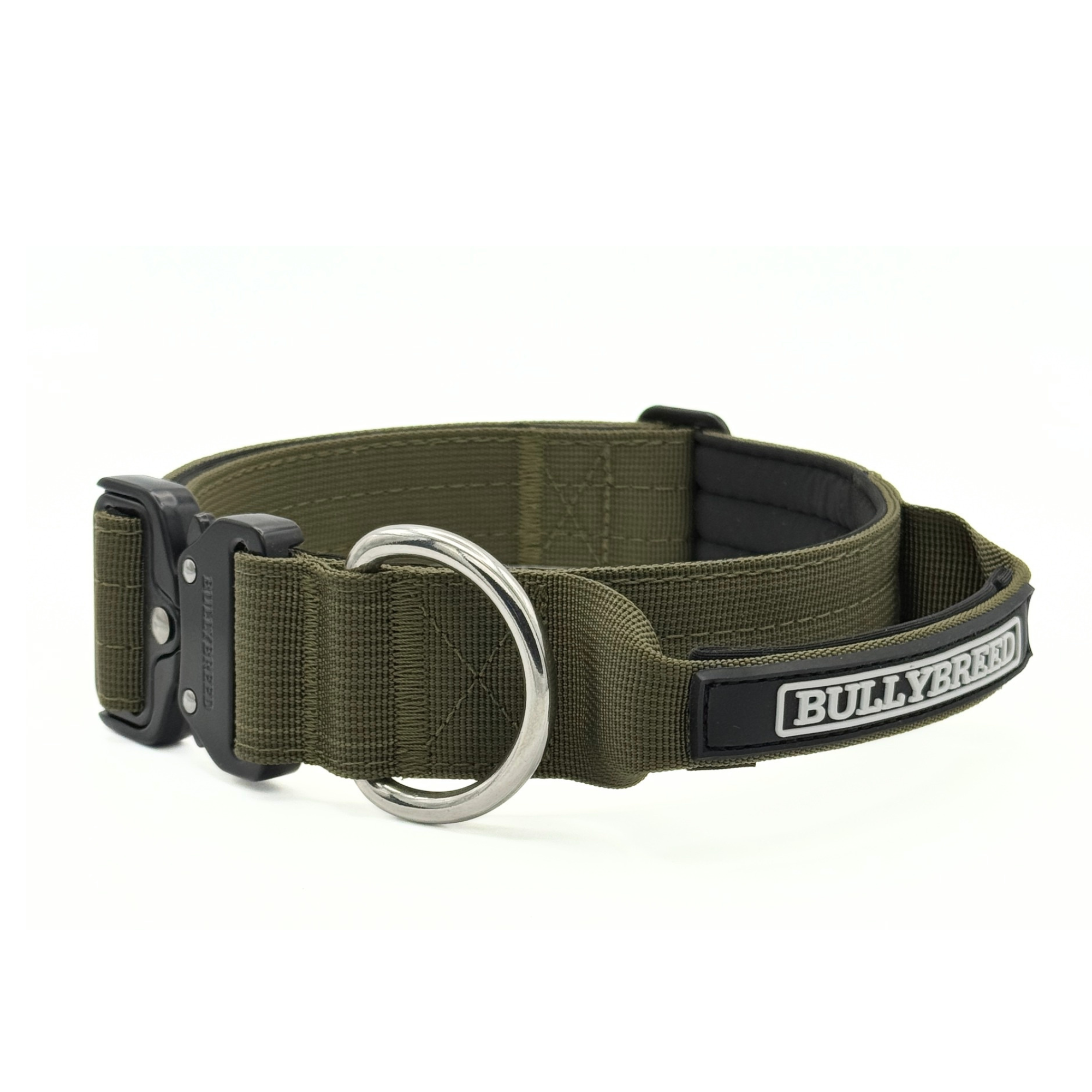 Heavy Duty Dog Collar with Handle | Medium 1.5" (3.8 cm)