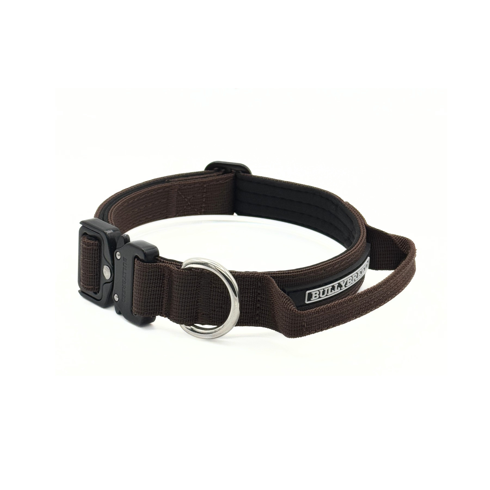 Heavy Duty Dog Collar with Handle | Small 1" (2.5 cm)