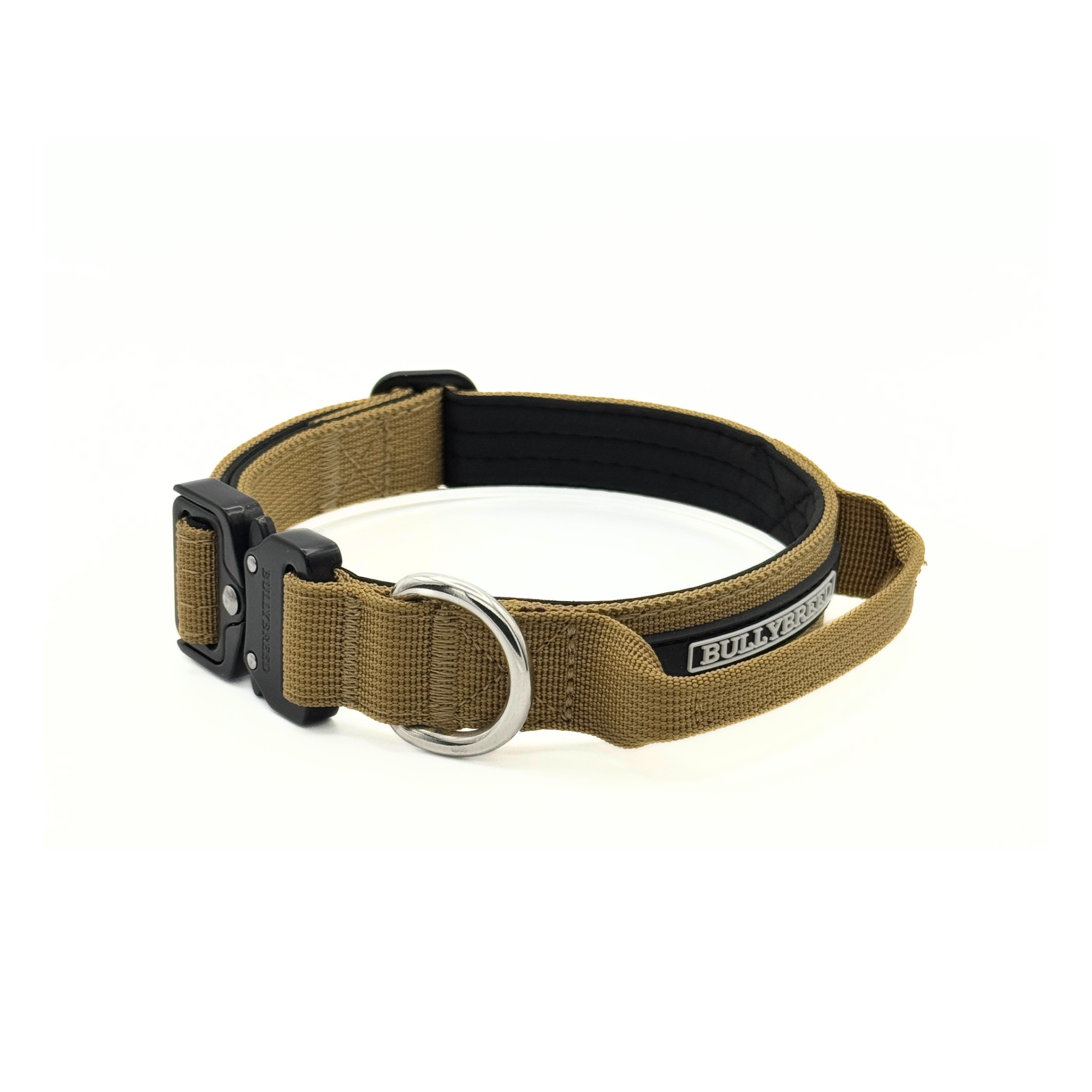 Heavy Duty Dog Collar with Handle | Small 1" (2.5 cm)