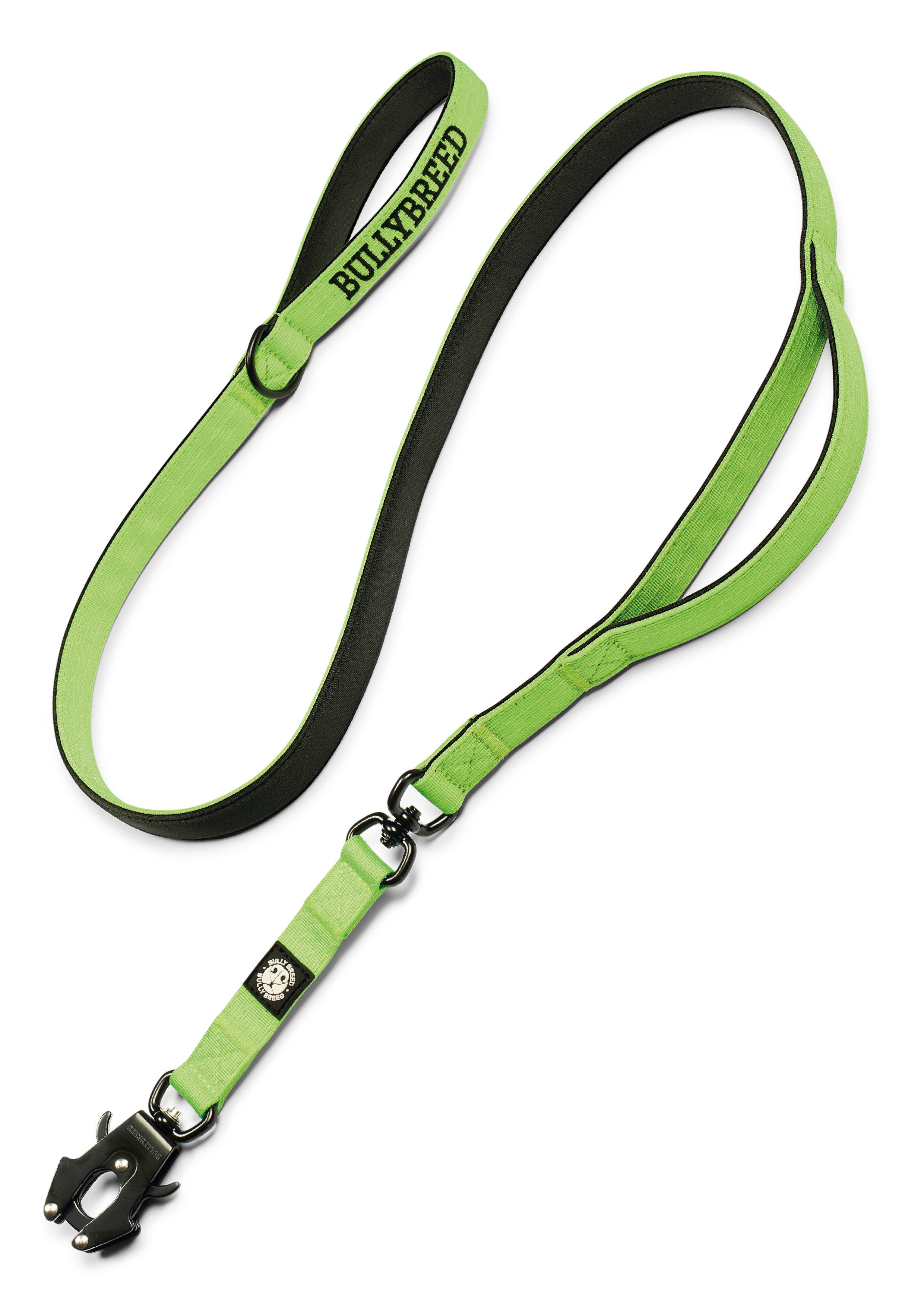 Heavy duty dog leash neon green 