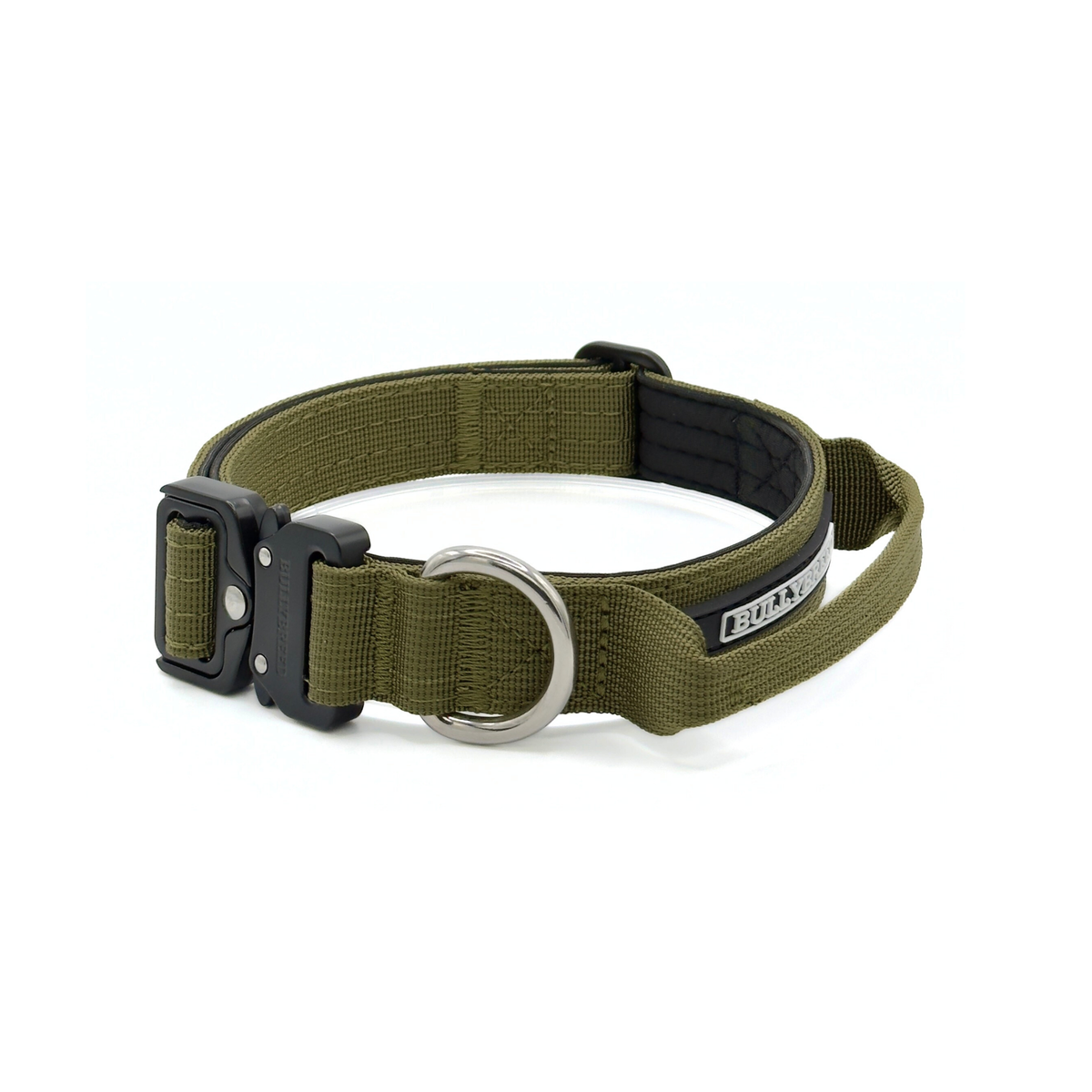 Heavy Duty Dog Collar with Handle | Small 1" (2.5 cm)