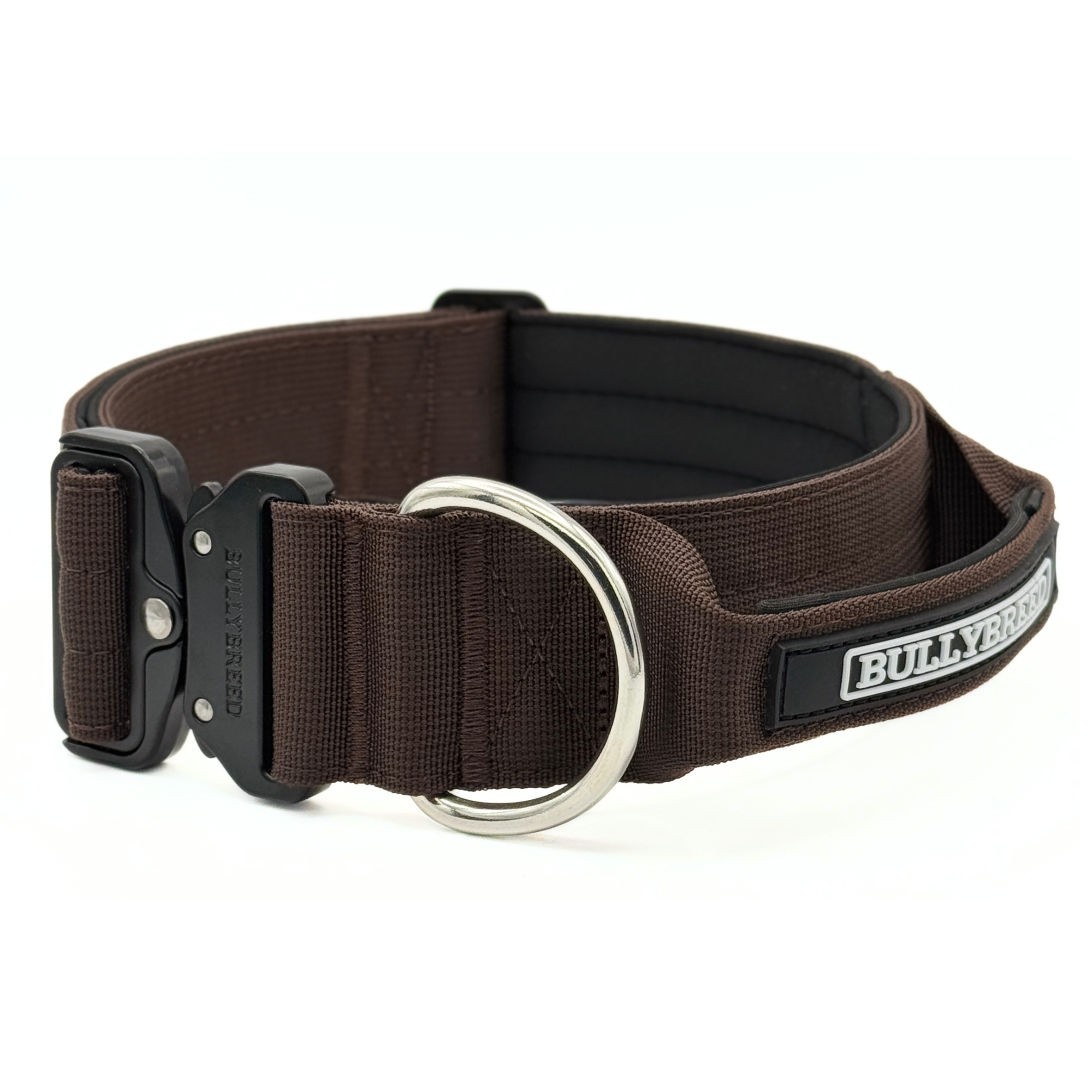Heavy Duty Dog Collar with Handle | Large 2" (5 cm)